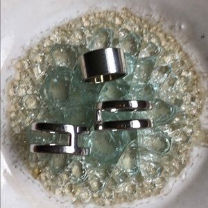 Set of 3 silver rings